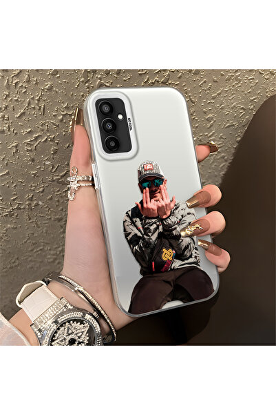 Hontinga حافظة مقاومة للصدمات من السيليكون ذات نمط رجالي متوافقة مع هاتف سامس...