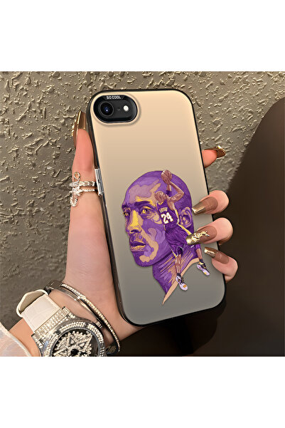 Hontinga iPhone 7/8/Se 2020 2022 Compatible Kobe Bryant Patterned Silicone Ed...