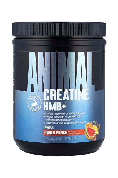 Animal Creatine HMB+™ Powder Power Punch 12.06 oz (342 g)