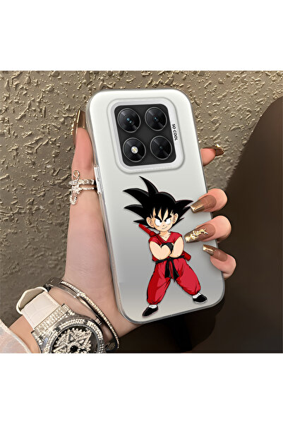 Hontinga Xiaomi Poco X7 5g Compatible Naruto Patterned Silicone Edge Hard Bac...