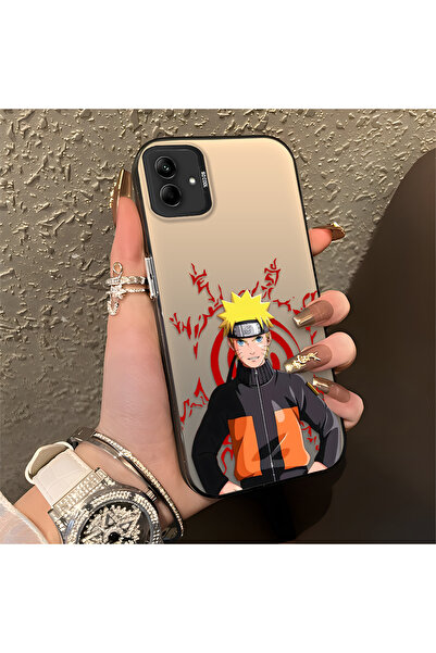 Hontinga حافظة سامسونج جالاكسي A04 متوافقة مع نمط ناروتو من السيليكون بحافة ص...