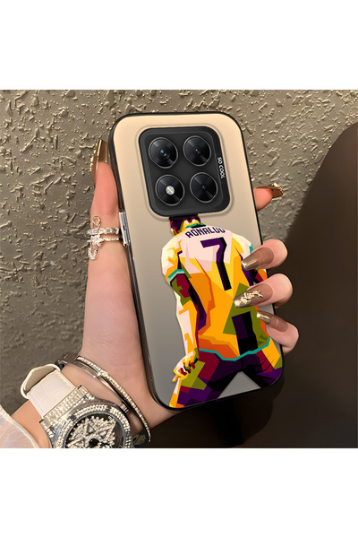 Hontinga Xiaomi Poco X7 5g Compatible Star Football Player Patterned Silicone...