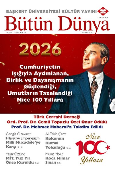 Dergi Kapında Bütün Dünya Dergi Ocak 2026