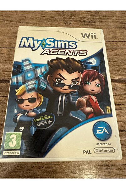 Ubisoft nintendo wii my sims agents orjinal oyun