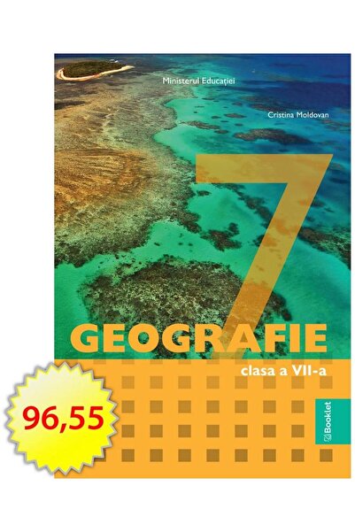 Editura Booklet Geografie. Manual pentru clasa a VII-a, Cristina M