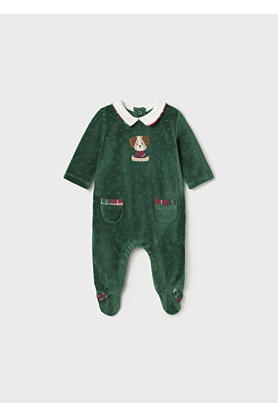 MAYORAL Baby boy velvet romper