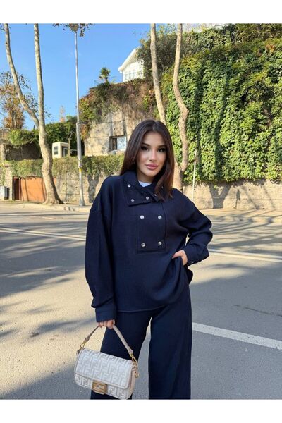 MODA Women's Modal Raschel Washable Double Set with Snap Fasteners