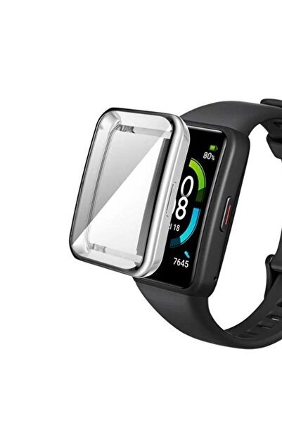 Mi7a Huawei Watch Fit 2 Akıllı Saat Uyumlu Silikon Kasa Ekran Koruyucu