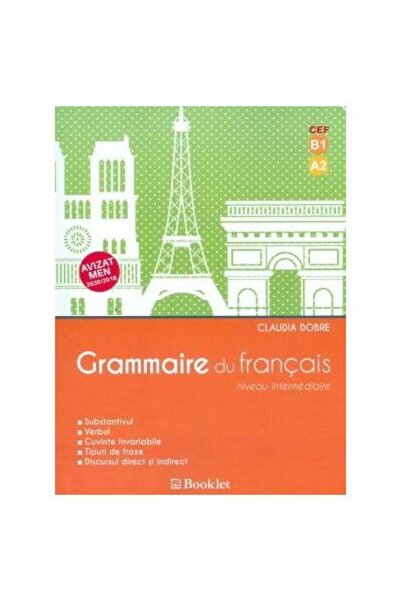Editura Booklet Grammaire du francais. Intermediate level, Claud