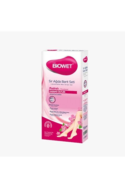 biowet Set benzi depilatoare piele sensibila 41 bucati