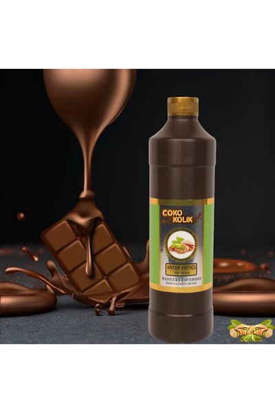Çokokolik Waffle-Krep-Dondurma Sosu Antep Fıstığı 1 Kg