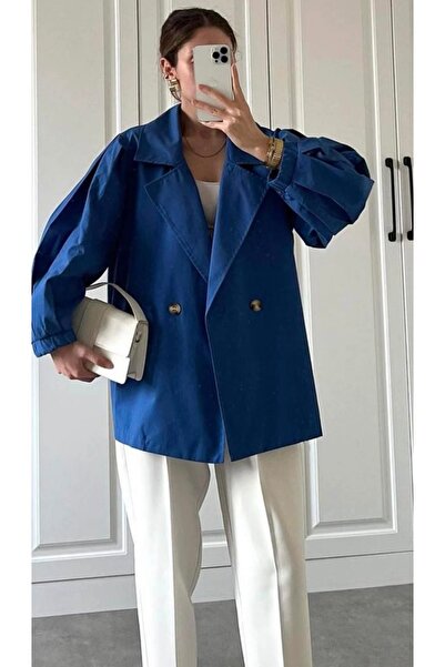 mairel Bej Midi Trençkot