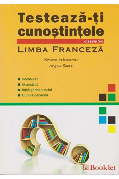 Booklet Test your knowledge. French language. Classes