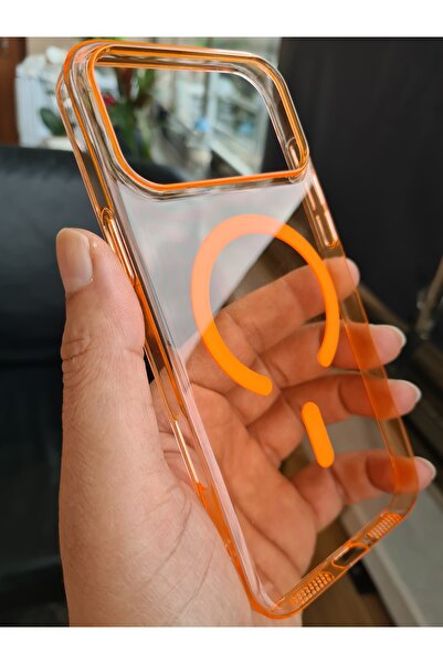 More Gsm iPhone 17 ProMax MagSafe Sararmaz Sert PC Kılıf | Ultra İnce Hafif |...