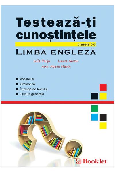 Editura Booklet Test your knowledge. English language. Grades 5