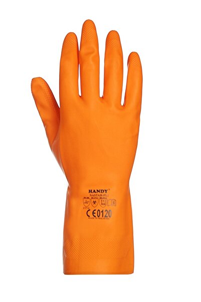ERY İş Güvenliği Handy HN-02 Lastik Eldiven Elkor Duyarlı İş Eldiveni