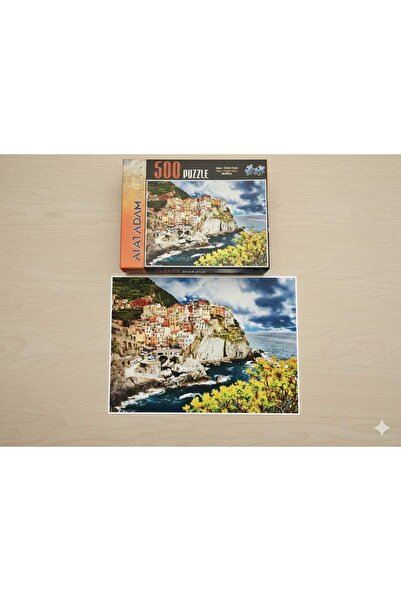 Adam Games Puzzle إيطاليا Cınque Terre 500 قطعة اللغز
