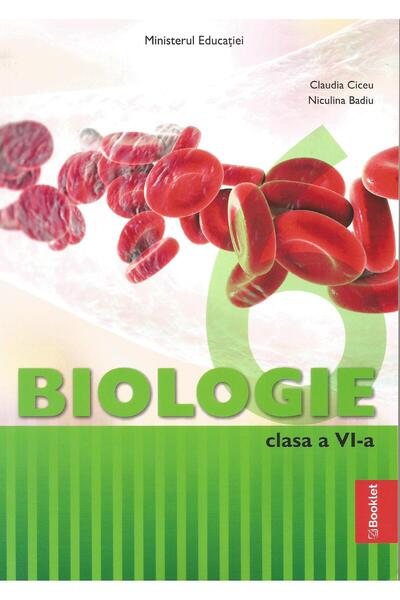 Editura Booklet Manual Biologie. Clasa a VI-a, Niculina Badiu
