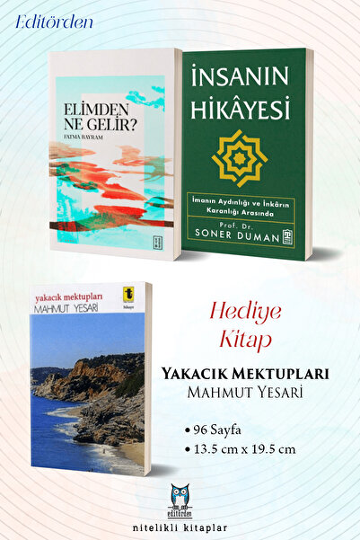 Timaş Yayınları Elimden Ne Gelir? - İnsanın Hikâyesi/Soner Duman