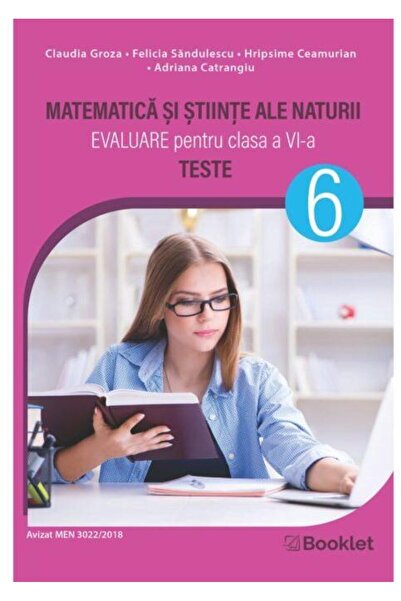 Editura Booklet Evaluare nationala pentru clasa a VI-a. Matematica