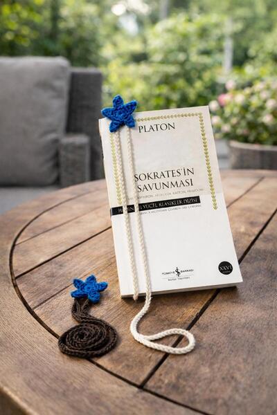 one depot only for quality life Kitap ayracı,örgü zarif anlamlı hediye seviml...