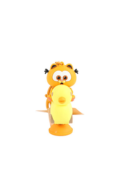 Midi سلسلة مفاتيح غارفيلد على شكل دجاجة