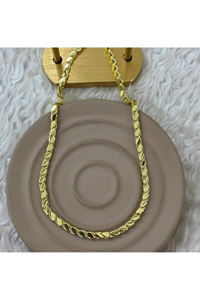 Store Luxury Crushed Model Gold Color Steel Chain Necklace Non Tarnish Stainl...