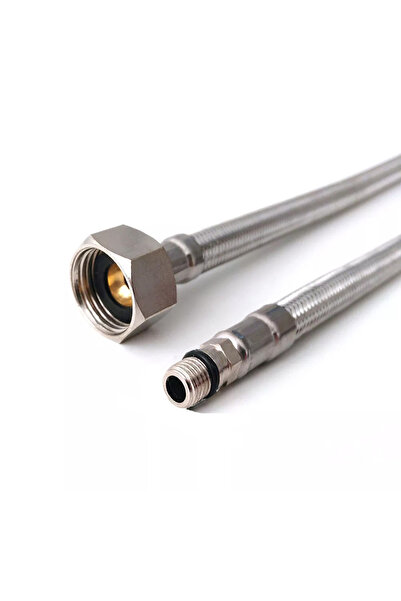 Eray Batarya Flex Hortum 3/8" - M10 Pirinç Somon 80 cm 2 Adet
