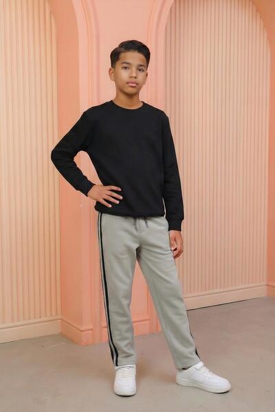 Mutlu Kids Striped Men's Trackpants