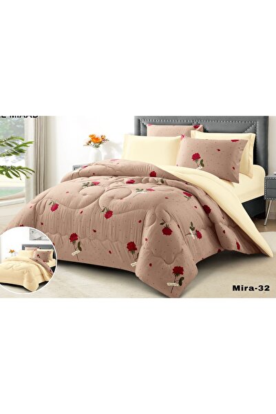 alzawia 6-piece double bed sheet set for duvet, size 250*230