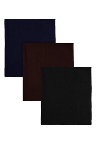 Kamer Scarf Pure Line Series Cotton Comfort Shawl 3-Pack