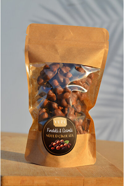 YUZU Chocolate Fındıklı & Üzümlü Sütlü Roşe Çikolata (270 Gr.)