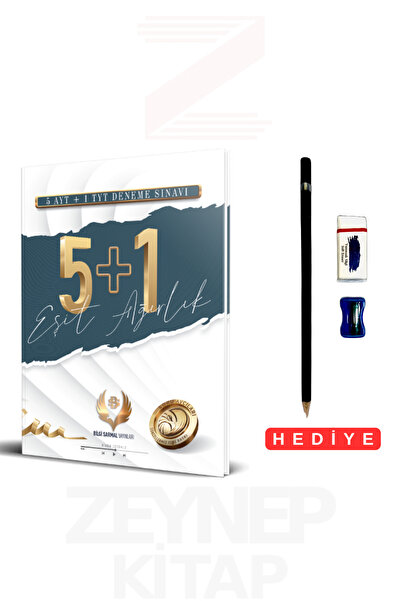 Bilgi Sarmal Yayınları 5 AYT 1 TYT Eşit Ağırlık Deneme Sınavı 5+1 (Kalem Seti...