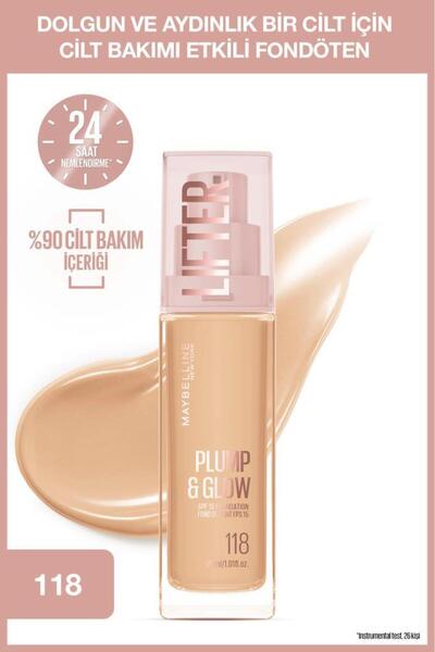 Maybelline New York Lifter Niasinamid ve Hyalüronik Asit İçeren Aydınlatan Fo...