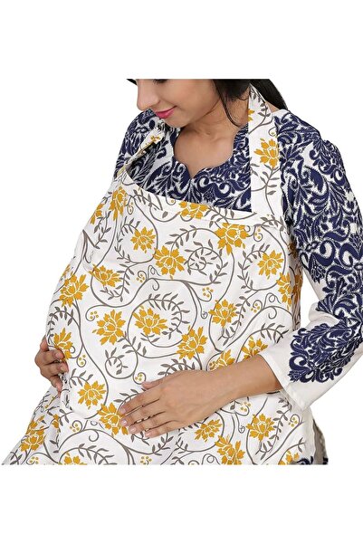 Margoun Muslin Nursing Cover for Breastfeeding, Breathable, Adjustable Neck S...