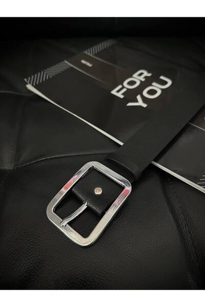 Fiori Women's Pants Belt with Silver Buckle, Coat Belt, Dress Belt, Shirt Belt