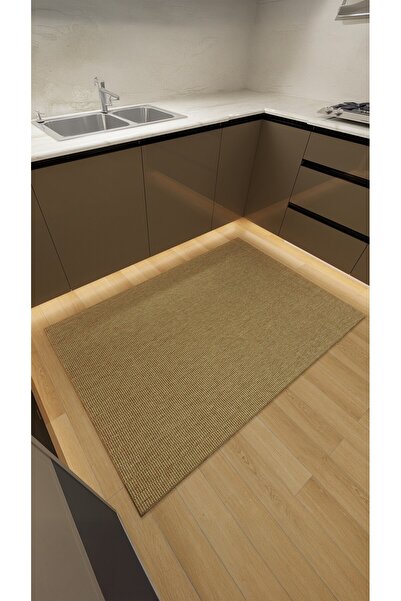 SEVENHILL Riva 6004H Natural Jüt Hasır Dokulu Salon Yatak Odası Mutfak Halısı