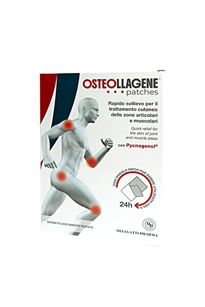 Melegatti Pharma OSTEOLLAGENE Patches – Long-lasting relief of joint and musc...