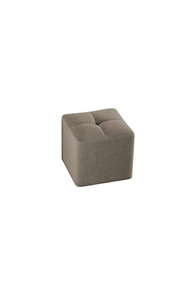 Mobila Laguna Cross stool, upholstered in fabric, 40 x 40 x 37 cm