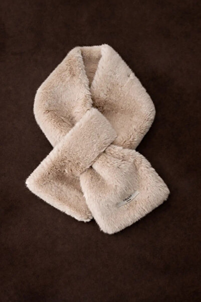 Beju be FOX tüylü atkı