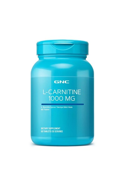 G.N.C Gnc L-Carnitine 1000 mg 60 Tablet