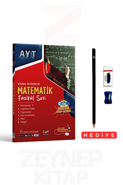 Çap Yayınları AYT Matematik Fasikül Seti 6 Kitap (Kalem Seti Hediye)