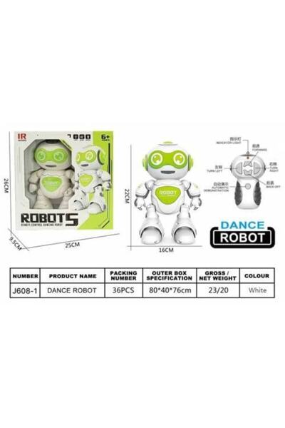 alpmodel Uzaktan Kumandalı Dans Eden Robot Oyuncak Robot Oyuncak Uzaktan Kuma...
