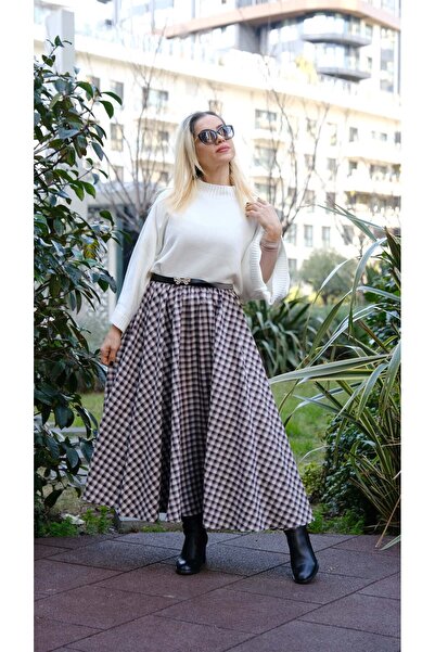 SERENCEE Mevlana Skirt-Tri-Koften Sweater Set