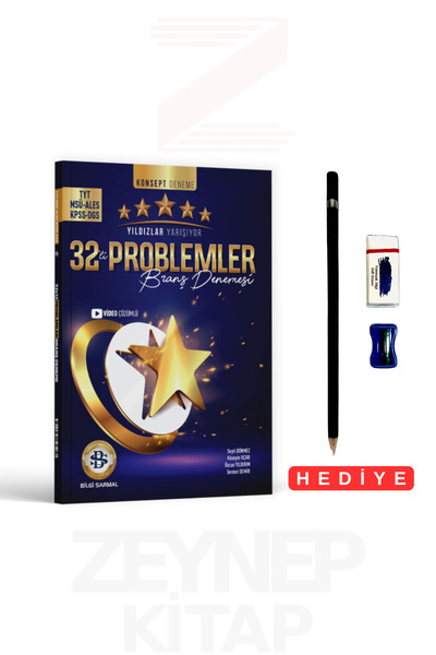 Bilgi Sarmal Yayınları TYT Probelmler 32'li Branş Denemeleri Yıldızlar Yarışı...