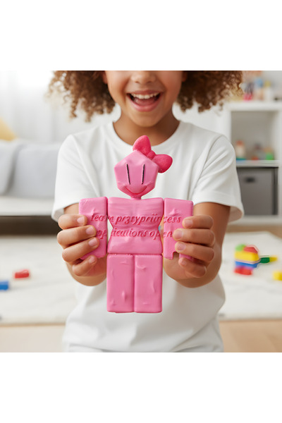 BalCraft Türkiye لعبة شخصية فتاة وردية من روبلوكس فورساكن، هدية عيد ميلاد للأ...