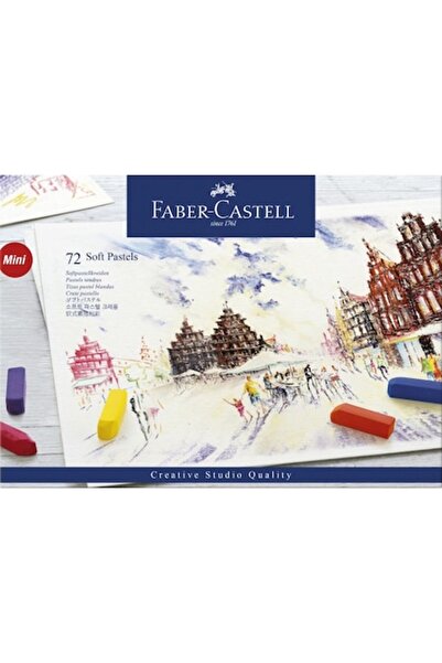 Faber Castell Faber-Castell Soft Pastel Pencil Box 72 Colors