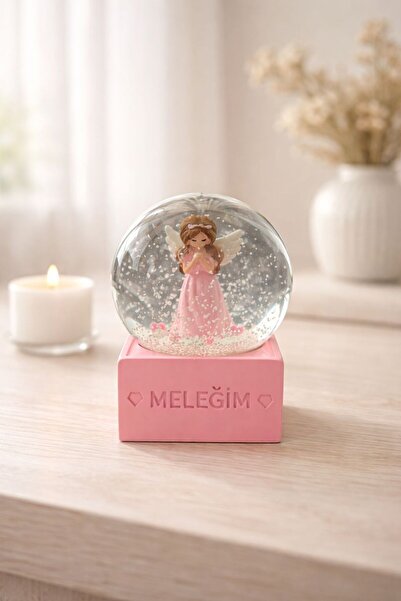 shop Meleğim Yazan Işıklı Kar Küresi