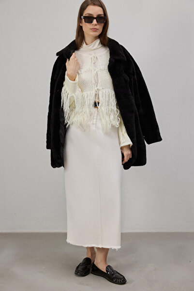 Touché Privé Fringed Knitwear Cardigan