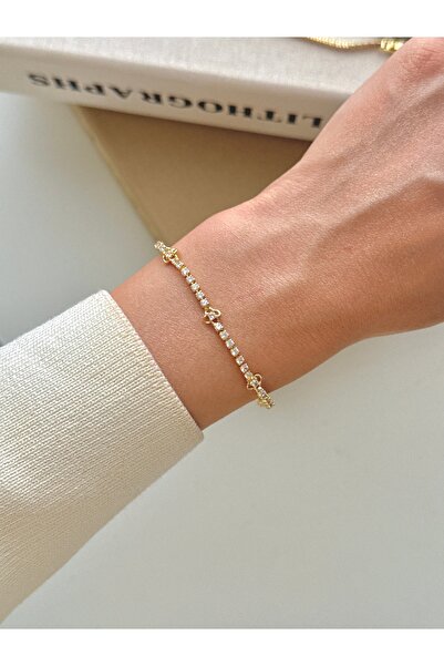 YOUES JEWELRY سوار نسائي من الفولاذ بتصميم بسيط على شكل مسار مائي